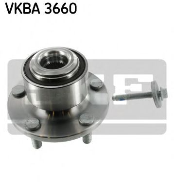 VKBA3660 SKF Ступица с подшипником FORD FOCUS 2 04- перед.компл.