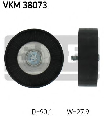 VKM38073 SKF ролик натяжителя