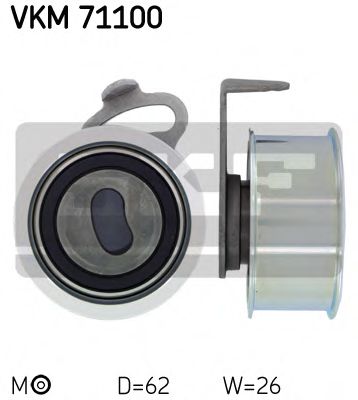 VKM71100 SKF Ролик натяжителя VKM711