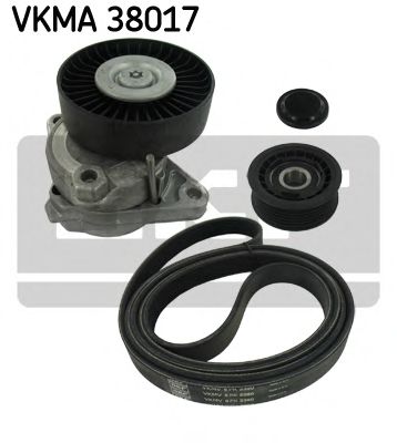 VKMA38017 SKF Поликлиновой ременный комплект