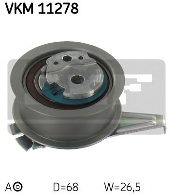 VKM11278 SKF ролик ремня грм vag 1.4d-2.0d 12-