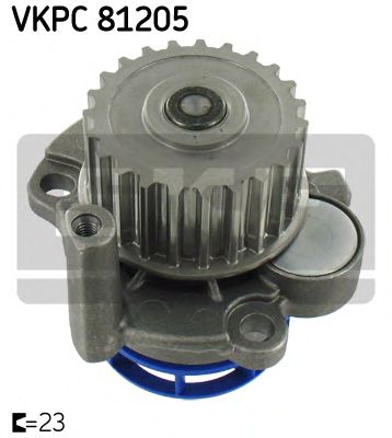 VKPC81205 SKF Насос водяной AUDI A4A6VW PASSAT B6SKODA OCTAVIA 2. TFSI 4-