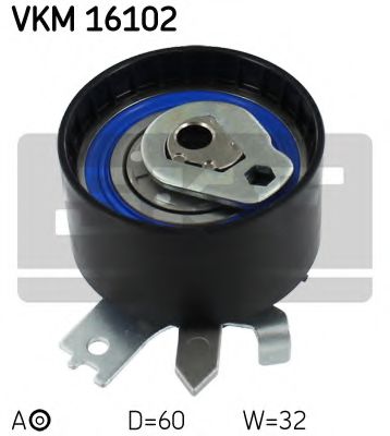 VKM16102 SKF натяжной ролик