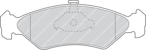 FDB1082 FERODO FDB182 Тормозные колодки дисковые OE PREMIER