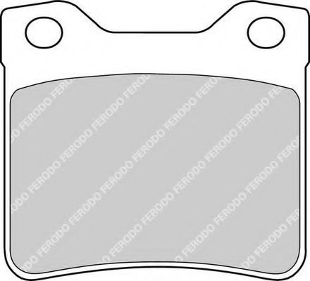 FDB1415 FERODO колодки дисковые зад.