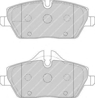 FDB1747 FERODO Колодки тормозные BMW 1(E81)/1(E87) 03- передн.