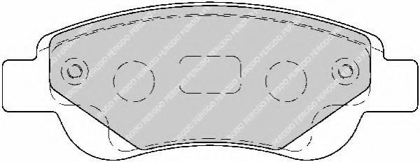 FDB1790 FERODO Колодки дисковые