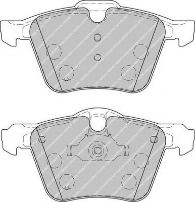 FDB1898 FERODO колодки дисковые п.