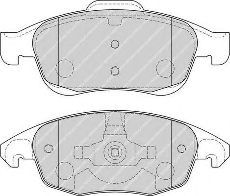 FDB1971 FERODO колодки тормозные