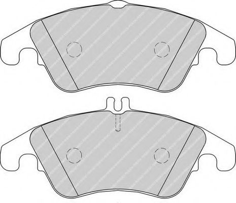 FDB1979 FERODO Колодки дисковые