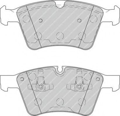 FDB4189 FERODO Колодки торм.пер.