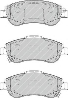 FDB4228 FERODO Колодки передние
