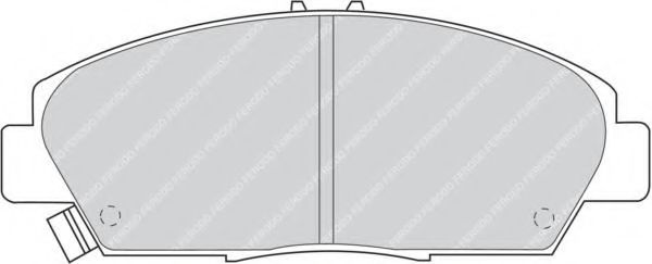FDB904 FERODO Колодки тормозные дисковые Honda Ferodo