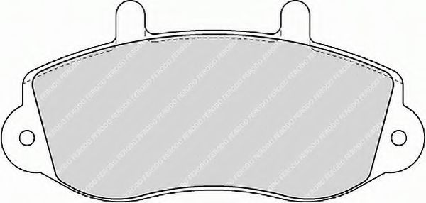 FVR1292 FERODO колодки торм.