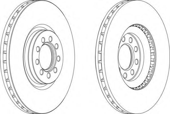 FCR317A FERODO тормозной диск