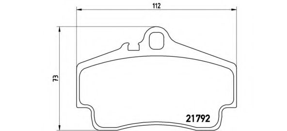 P65008 BREMBO - .  Re PORSCHE Boxster (986), 911