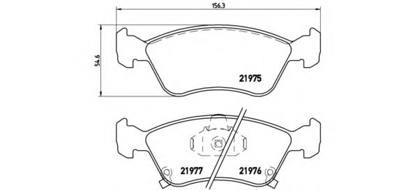 P83041 BREMBO - .  Fr TO Av 97-3