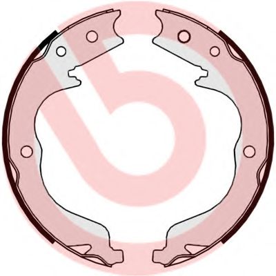 S61542 BREMBO  mitsubishi outlander, citroen c-crosser 07>