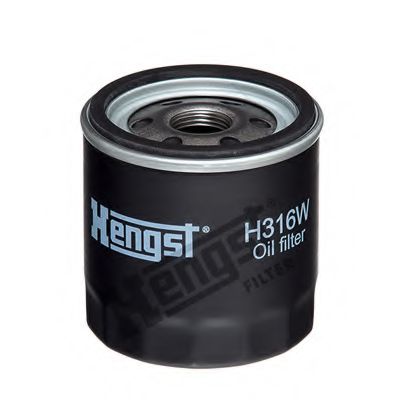 H316W HENGST фильтр масляный