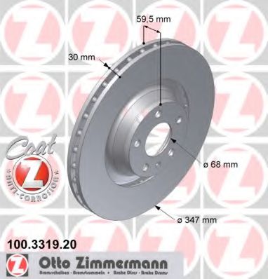 100331920 ZIMMERMANN    Audi A6 224 5-