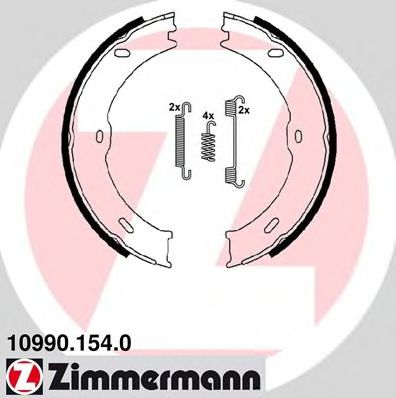 109901540 ZIMMERMANN Колодки тормозные барабанные MB