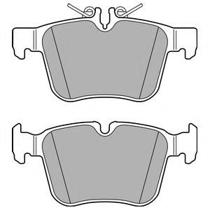 LP2763 DELPHI Тормозные колодки задние