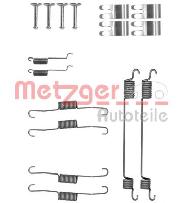 1050030 METZGER Комплектующие, тормозная колодка