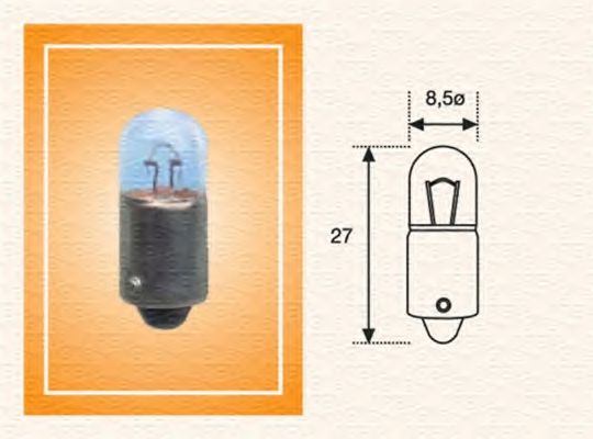 002894100000 MAGNETI MARELLI лампа· (4w) 24v ba9s стояночные огни