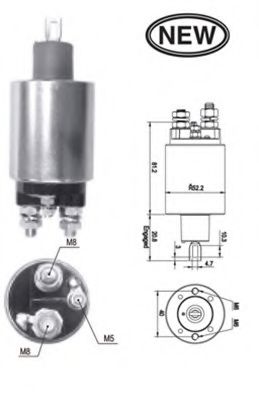 940113050539 MAGNETI MARELLI реле втягивающее