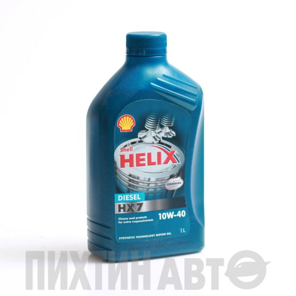 550040506 SHELL Helix HX7 Diesel 10W40 1л