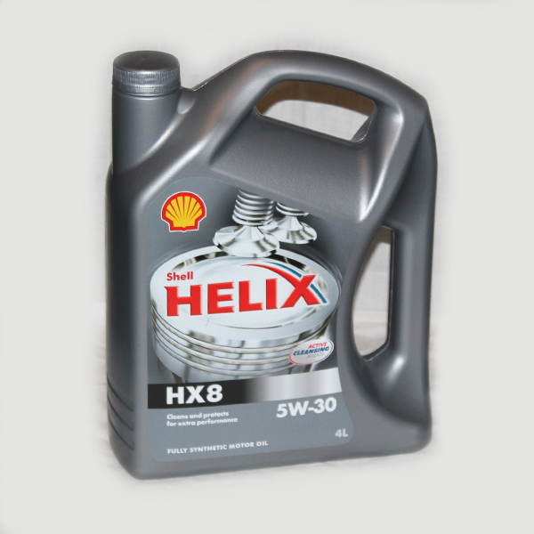 550040542 SHELL Helix HX8 5W30 4л старый