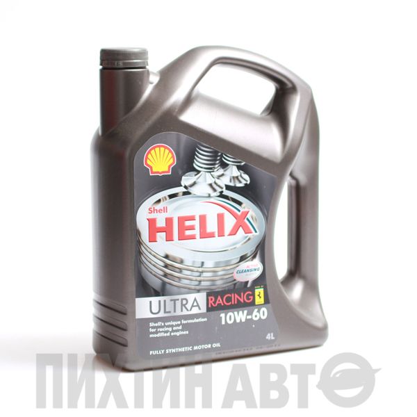 550040622 SHELL Масло моторное SHELL Helix Ultra Racing 10W-60 4 л A3/B4 SN Ferrari