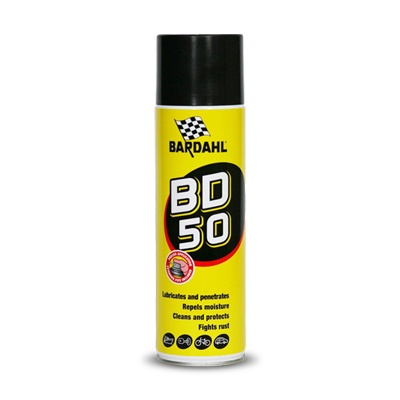 032210 BARDAHL Bardahl BD50 Multispray 500ml многофункциональный очищающий спрей