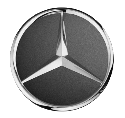A22040001257756 MERCEDES-BENZ Колпачки ступиц колес Mercedes цвета Серые Гималаи с хромированным логотипом, Hub caps, himalayas grey with chrome star