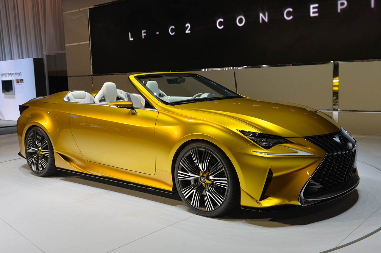 Lexus продемонстрировал LF-C2 — концепт нового кабриолета